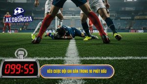 Kèo cược đội ghi bàn trong 10 phút đầu