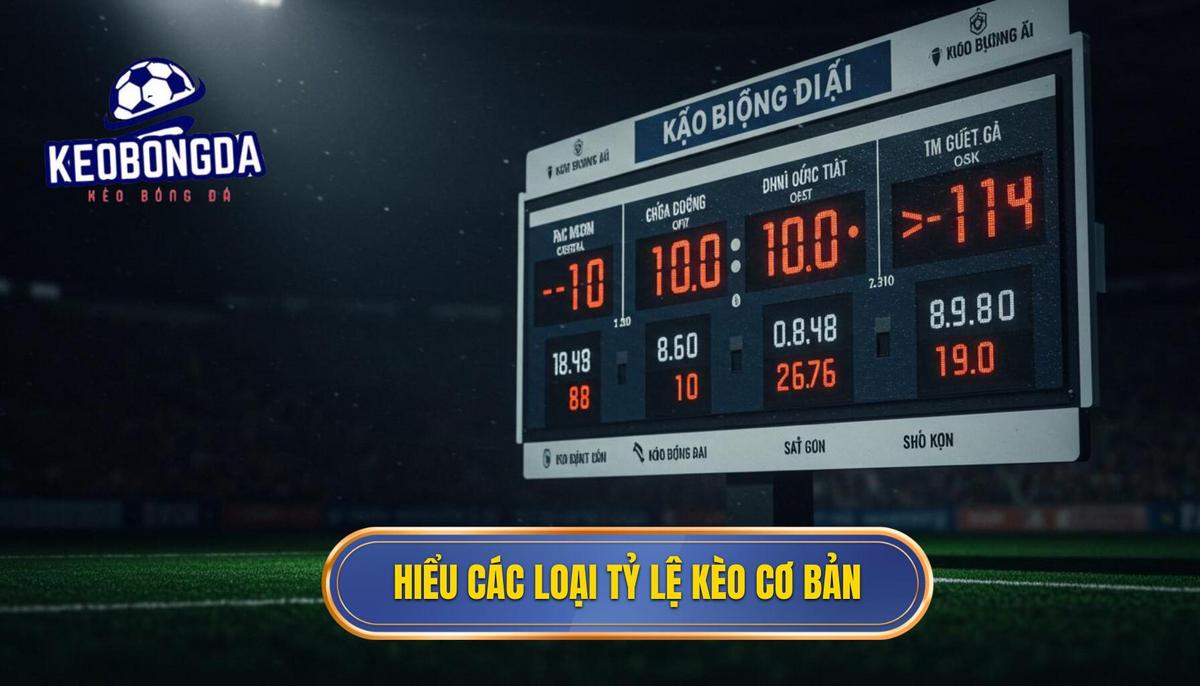 Cách đọc tỷ lệ kèo bóng đá Chuẩn Xác Nhất | KÈO BÓNG ĐÁ 1 Phần 1_ Hiểu Rõ Các Loại Tỷ Lệ Kèo Bóng Đá Cơ Bản