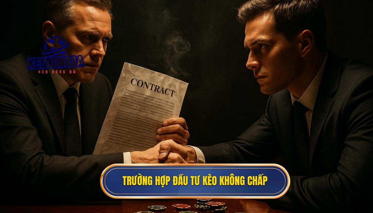 Các trường hợp có thể xảy ra khi đầu tư kèo không chấp