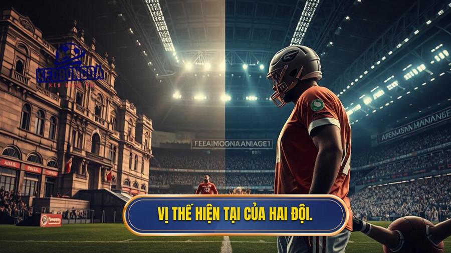 1. Vị thế hiện tại của hai đội.