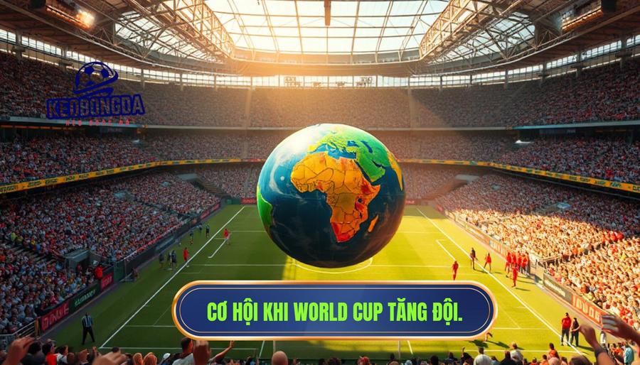 Việt Nam có cơ hội dự World Cup không? Phân tích chuyên sâu từ góc nhìn chuyên gia 1 1. Cơ hội khi World Cup tăng đội.